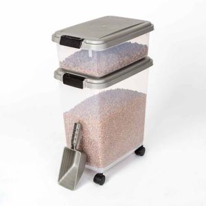 Pet Food Bins and Scoop