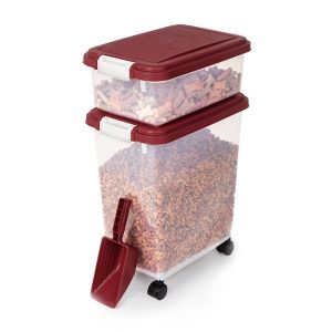 Pet Food Bins and Scoop