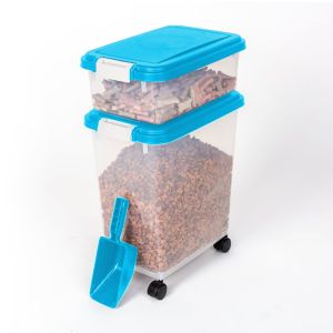 Pet Food Bins and Scoop