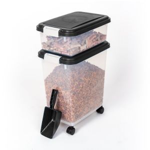 Pet Food Bins and Scoop