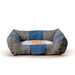 Vintage Lounger Pet Bed Original Logo